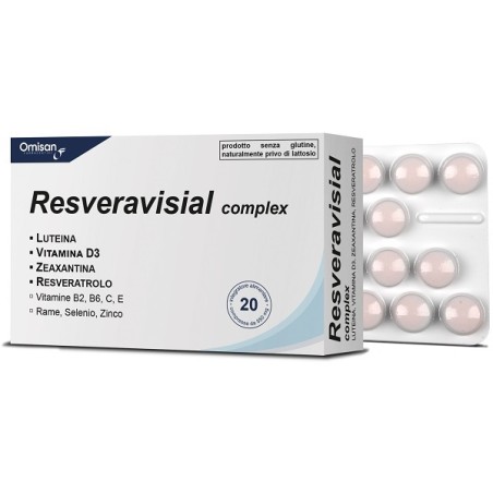 Resveravisial Complex 20 Compresse Resveravisial Complex 20 Compresse