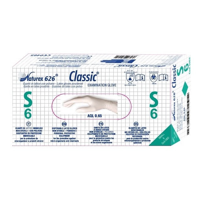 Nacatur Guanto In Lattice Monouso Misura Small