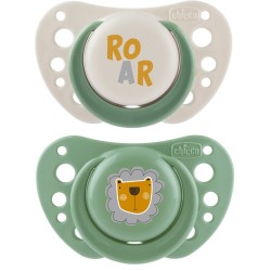 Chicco Succhietti Air Verde Silicone 2-6 Mesi