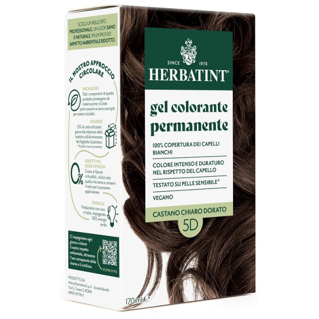 Antica Erboristeria Herbatint 5d Castano Chiaro Dorato