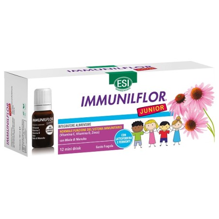 Esi Immunilflor Junior 12 Flaconcini Esi Immunilflor Junior 12 Flaconcini
