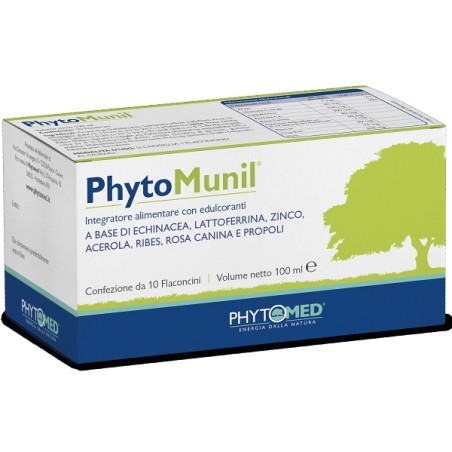 Phytomed Phytomunil 10 Flaconcini integratore 10 Ml