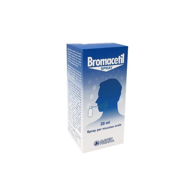 Bromacetil Gola Spray per la mucosa orale 20 ml