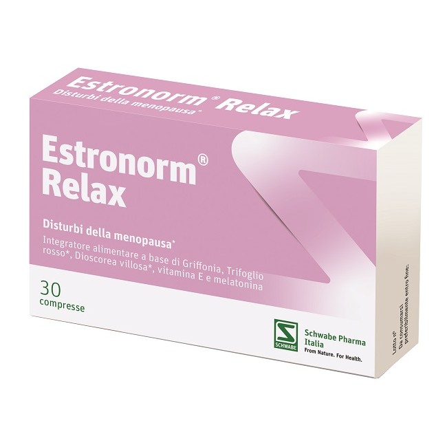 Estronorm relax 30 compresse Estronorm relax 30 compresse
