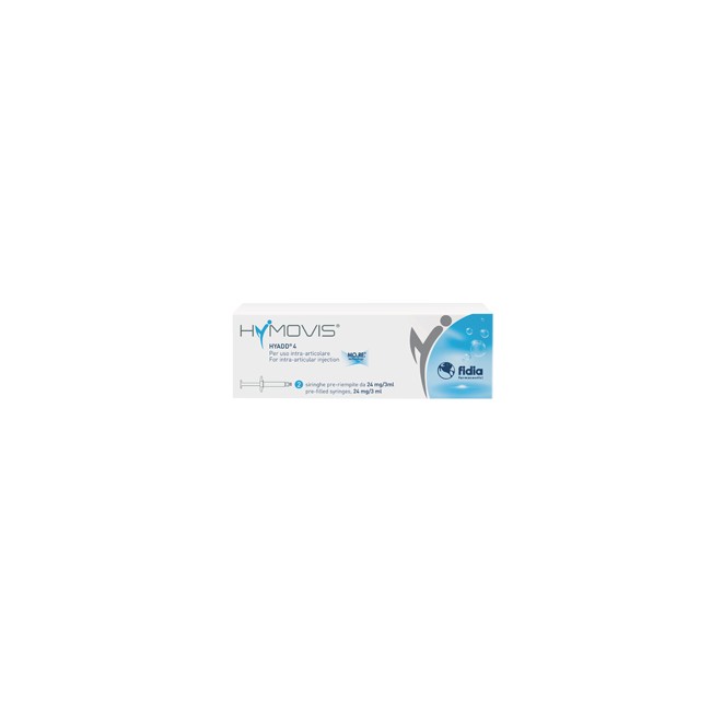 Fidia Hymovis Acido Ialuronico 24 Mg 3 Ml 2 Pezzi Fidia Hymovis Acido Ialuronico 24 Mg 3 Ml 2 Pezzi