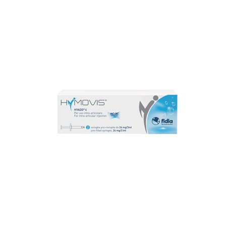 Fidia Hymovis Acido Ialuronico 24 Mg 3 Ml 2 Pezzi Fidia Hymovis Acido Ialuronico 24 Mg 3 Ml 2 Pezzi