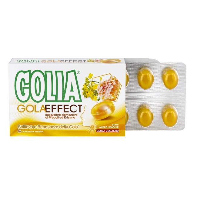 Perfetti Van Melle Golia Gola Effect Blister 16 Pezzi