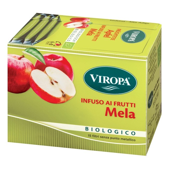 Viropa Import Viropa Infuso Ai Frutti Mela Bio 15 Filtri Viropa Import Viropa Infuso Ai Frutti Mela Bio 15 Filtri