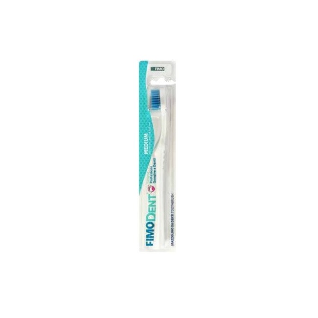 Fimodent Spazzolino Sistema Protezione Gengive E Denti Medio 1 pezzo Fimodent Spazzolino Sistema Protezione Gengive E Denti Medio 1 pezzo