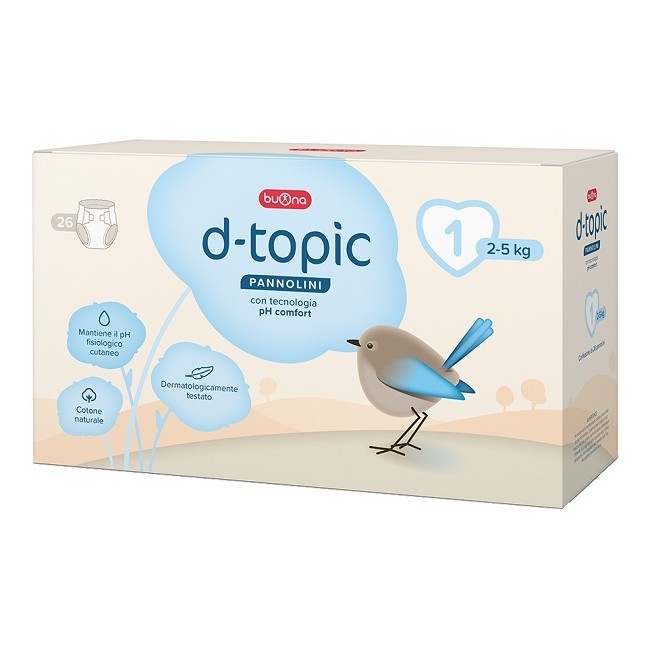 Benefit D-topic Pannolini Taglia 1 26 Pezzi Benefit D-topic Pannolini Taglia 1 26 Pezzi