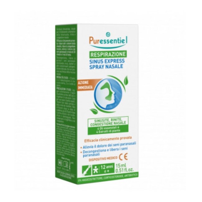 Puressentiel Sinus Spray Nasale 15 Ml