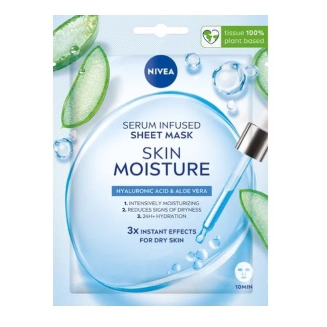 Nivea Skin Moisture Maschera Idratante per labbra