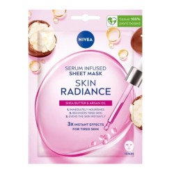 Nivea Skin maschera con siero illuminante 1 pezzo rosa