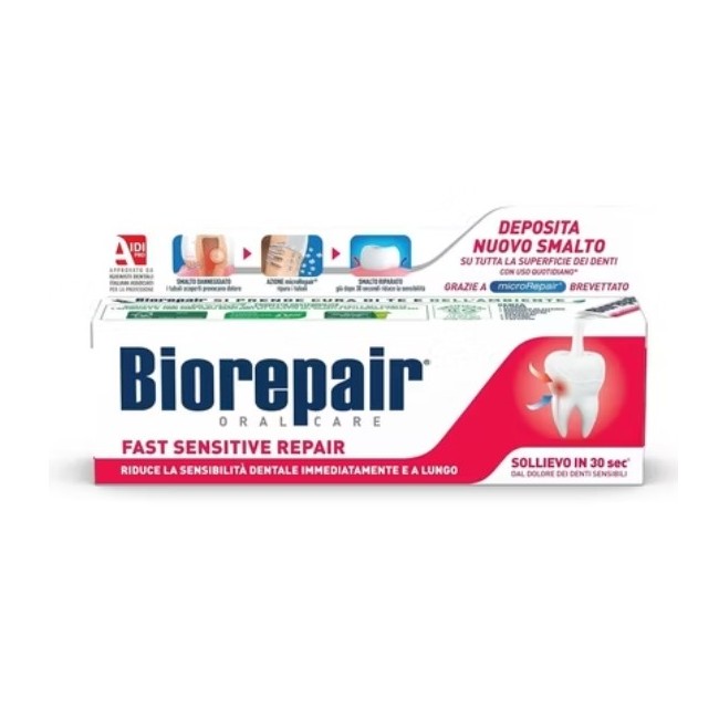 Biorepair Dentifricio Fast Sensitive Biorepair Dentifricio Fast Sensitive
