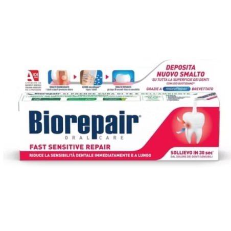 Biorepair Dentifricio Fast Sensitive Biorepair Dentifricio Fast Sensitive