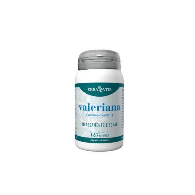 Erba Vita Valeriana integratore 125 Tavolette Erba Vita Valeriana integratore 125 Tavolette
