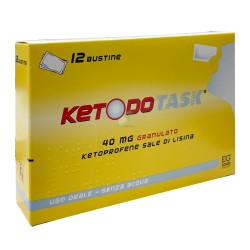 Ketodotask 12 bustine 40mg di ketoprofene