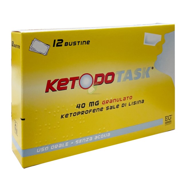 Ketodotask 12 bustine 40mg di ketoprofene