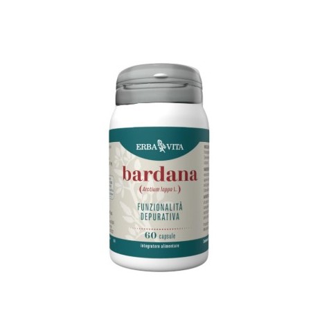 Erba Vita Bardana Integratore 60 Capsule