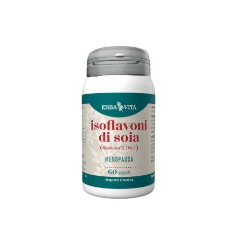 Erba Vita Isoflavoni Soia integratore 60 Capsule 450Mg
