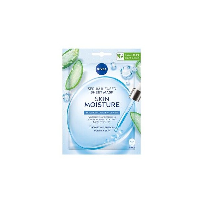 Nivea skin moisture maschera idratante 1 pezzo Nivea skin moisture maschera idratante 1 pezzo