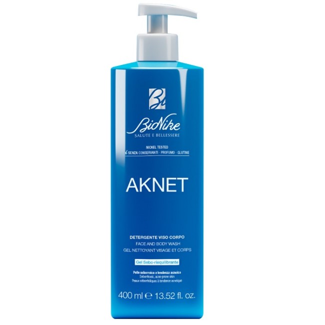 Aknet Detergente Viso-corpo 400 Ml