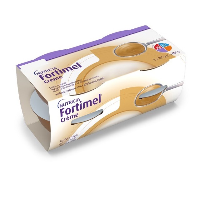 Fortimel Creme Caffe' 4 Pezzi Da 125 G Fortimel Creme Caffe' 4 Pezzi Da 125 G