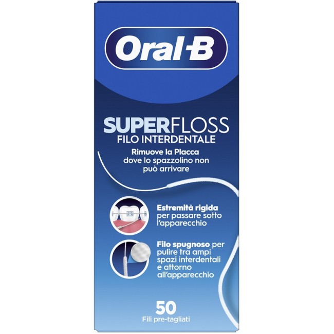Oralb Man Filo Superfloss Oralb Man Filo Superfloss