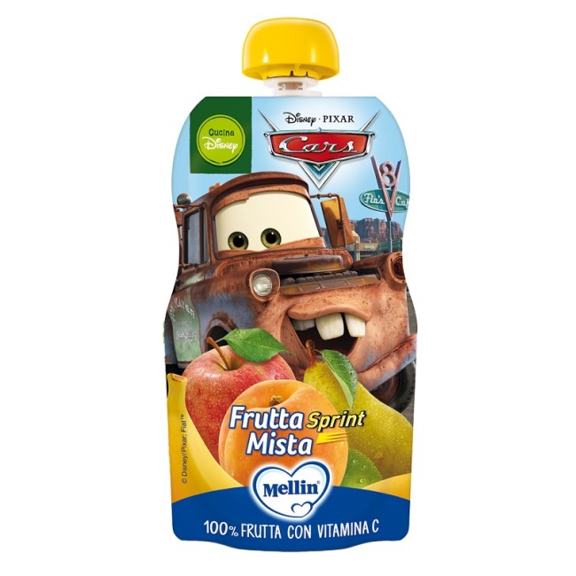 Danone Pouch Disney Cars Frutta Mista 110 G Danone Pouch Disney Cars Frutta Mista 110 G