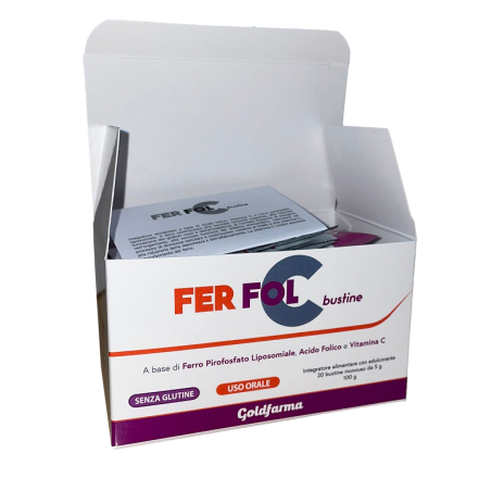 Goldfarma Fer Fol C integratore 20 Bustine