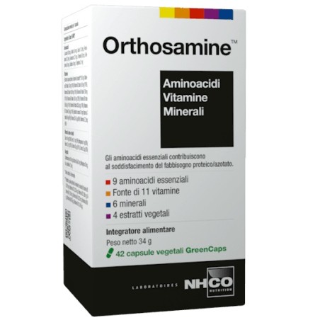 Chiesi Farmaceutici Nhco Orthosamine integratore 42 Capsule