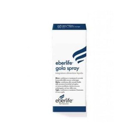 Eberlife gola spray per la gola 25ml
