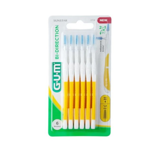 Gum Bi-Direction Scovolino Interdentale 1,4mm Gum Bi-Direction Scovolino Interdentale 1,4mm