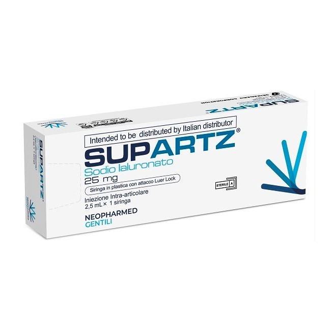 Supartz Siringa Intrarticolare di acido ialuronico 2,5ml