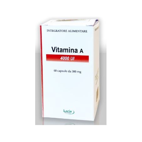 Larix Laboratori Vitamina A 4000 Ui Larix Laboratori Vitamina A 4000 Ui