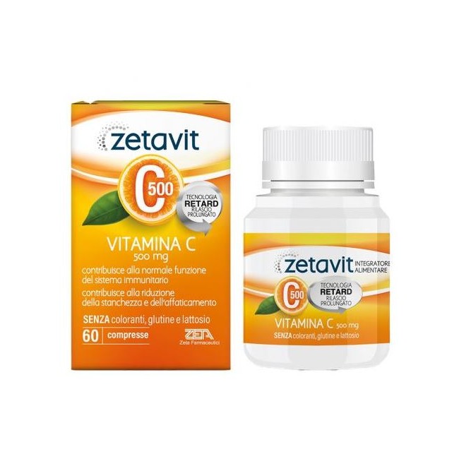 Zetavit C500 Retard 60 Compresse Zetavit C500 Retard 60 Compresse