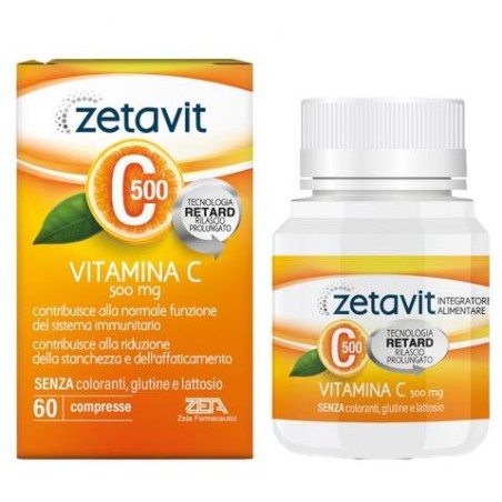 Zetavit C500 Retard 60 Compresse Zetavit C500 Retard 60 Compresse