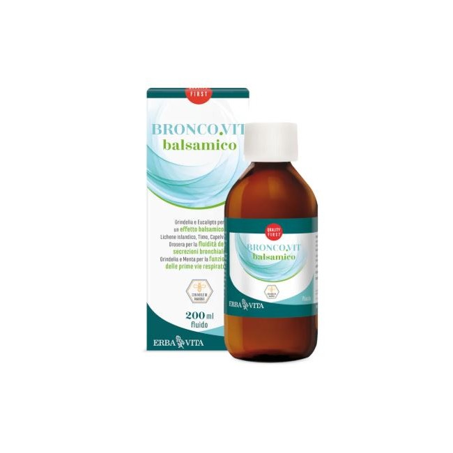 Broncovit fluido balsamico 200ml Broncovit fluido balsamico 200ml