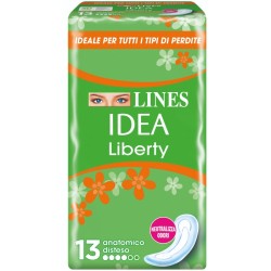 Fater Lines Idea Liberty Dwct Anatomici 13 assorbenti