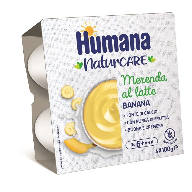 Humana Merenda Latte Banana Humana Merenda Latte Banana