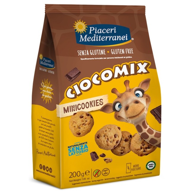 Piaceri Mediterranei Ciocomix Mini Cookies 4 Monoporzioni 50 G Piaceri Mediterranei Ciocomix Mini Cookies 4 Monoporzioni 50 G