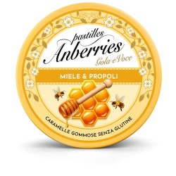 Anberries Miele&propoli Caramelle Gommose