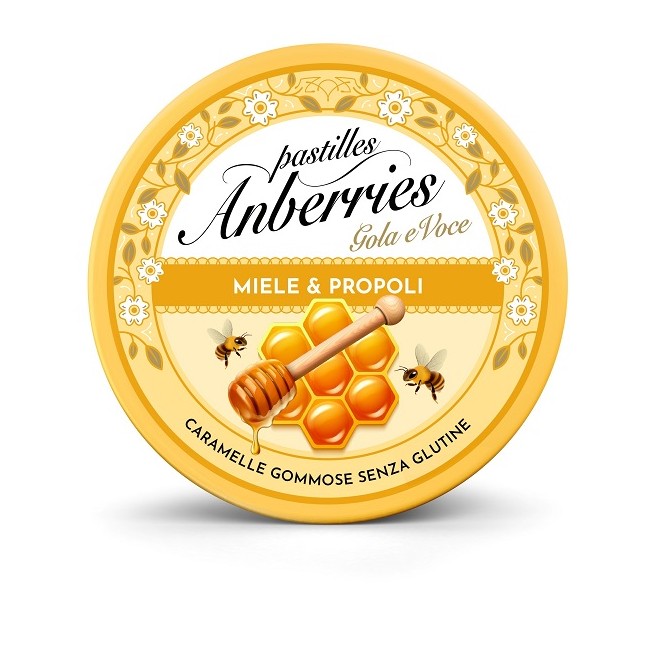 Anberries Miele&propoli Caramelle Gommose Anberries Miele&propoli Caramelle Gommose