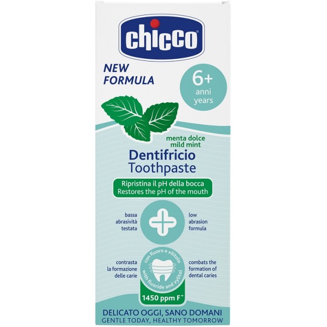 Chicco Dentifricio 6 Anni+ Menta Dolce Chicco Dentifricio 6 Anni+ Menta Dolce