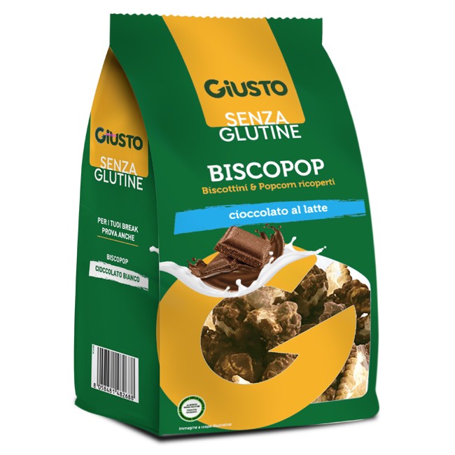 Farmafood Giusto Senza Glutine Biscopop 80 Grammi Farmafood Giusto Senza Glutine Biscopop 80 Grammi