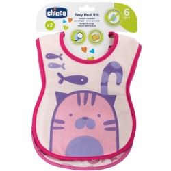 Chicco Bavagline 6m+ Rosa confezione 2 Pezzi