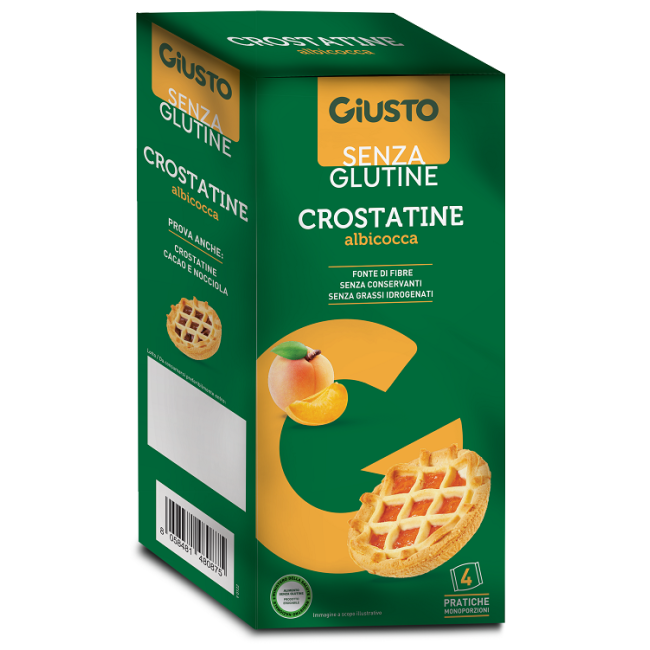 Giusto Senza Glutine Crostatina Albicocca Giusto Senza Glutine Crostatina Albicocca