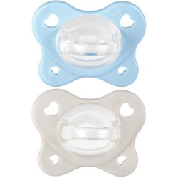 Chicco Dual Soft Succhietto Azzurro