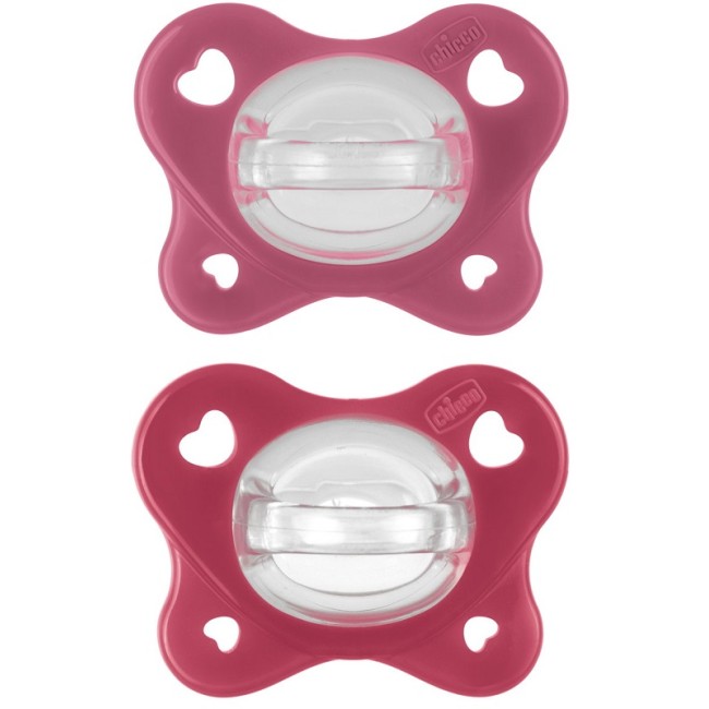 Chicco Dual Soft Succhietto Rosa 16-36 Mesi