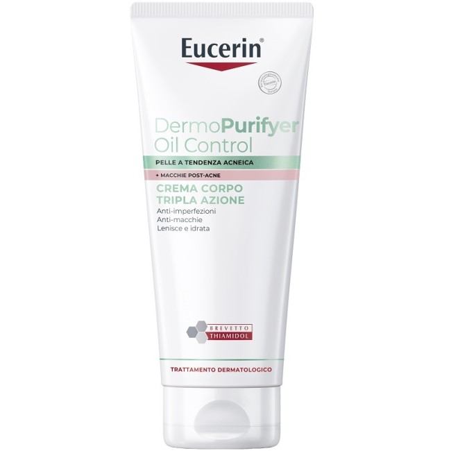 Eucerin Dermopurifyer Crema Corpo Tripla Azione